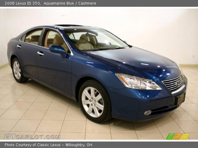 2008 Lexus ES 350 in Aquamarine Blue