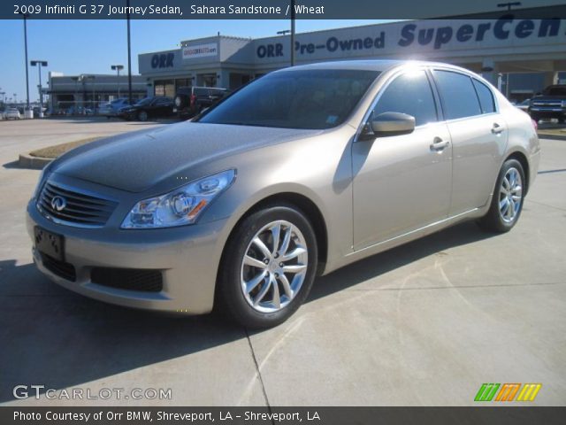 2009 Infiniti G 37 Journey Sedan in Sahara Sandstone
