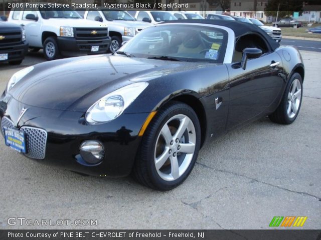 2006 Pontiac Solstice Roadster in Mysterious Black