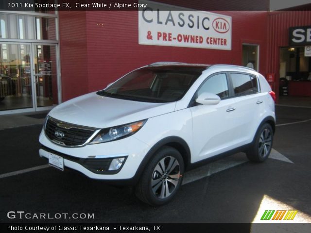 2011 Kia Sportage EX in Clear White