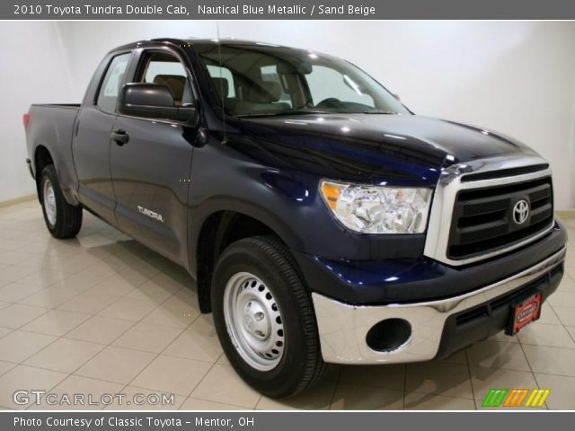 2010 Toyota Tundra Double Cab in Nautical Blue Metallic