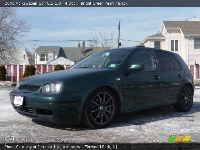 2000 Volkswagen Golf GLS 1.8T 4 Door in Bright Green Pearl