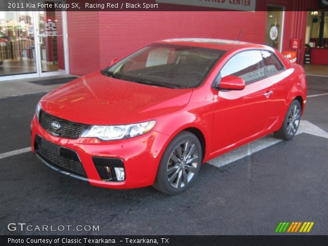 2011 Kia Forte Koup SX in Racing Red