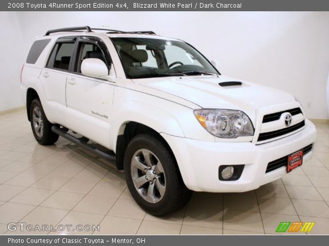 2008 Toyota 4Runner Sport Edition 4x4 in Blizzard White Pearl