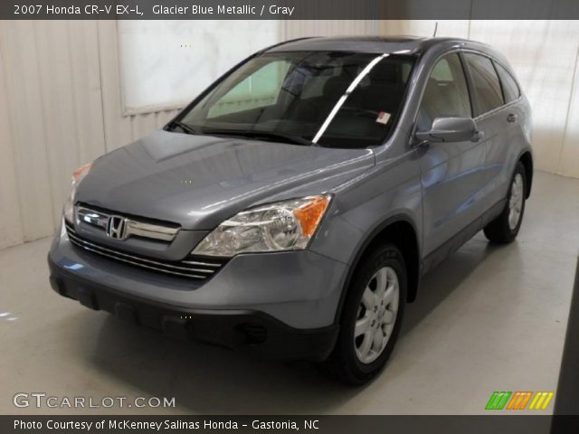 2007 Honda CR-V EX-L in Glacier Blue Metallic