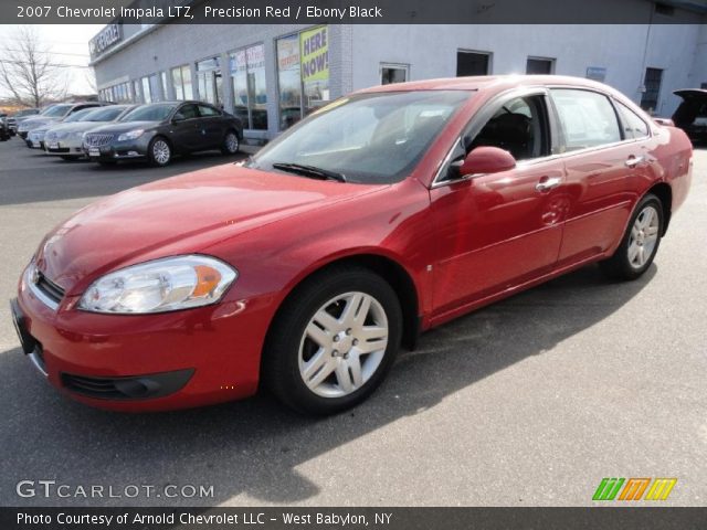 2007 Chevrolet Impala LTZ in Precision Red