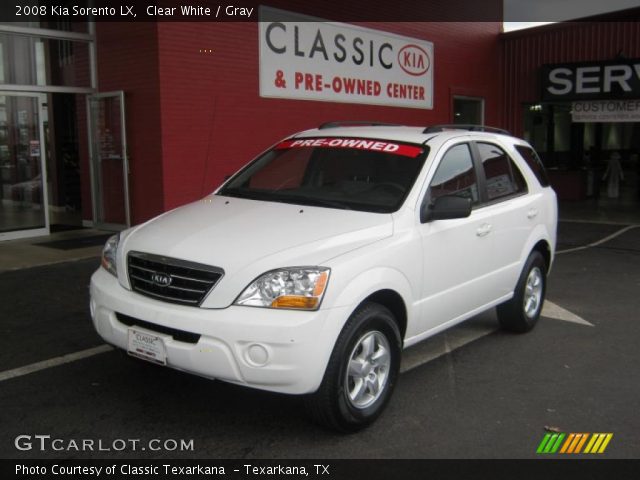 2008 Kia Sorento LX in Clear White