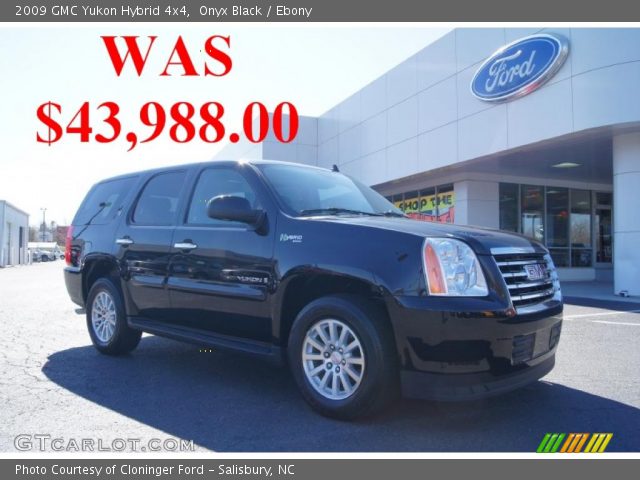 2009 GMC Yukon Hybrid 4x4 in Onyx Black