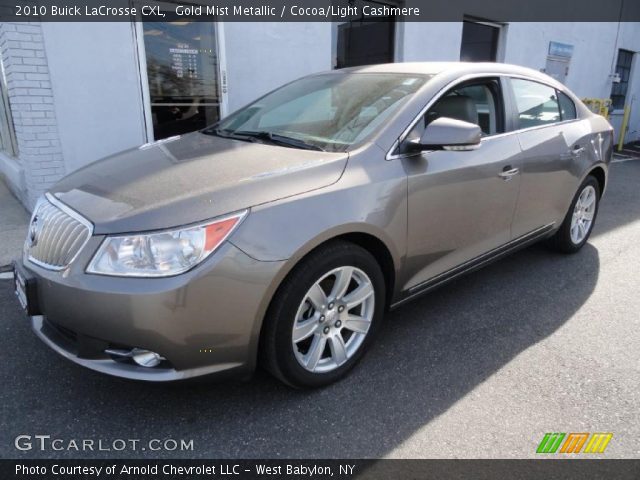 2010 Buick LaCrosse CXL in Gold Mist Metallic