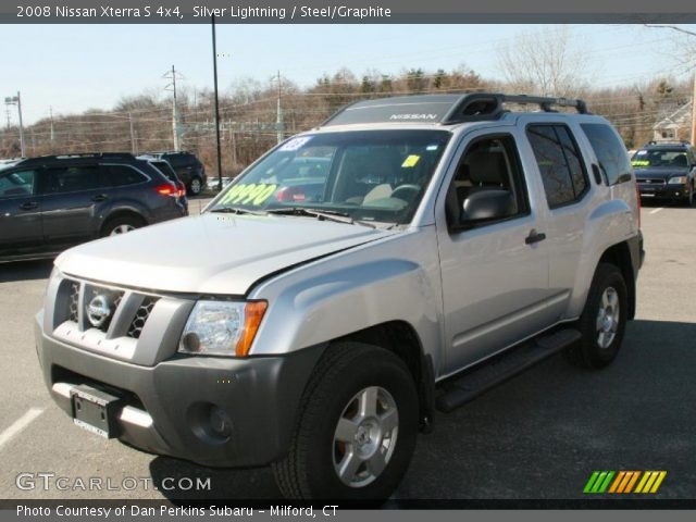 2008 Nissan Xterra S 4x4 in Silver Lightning