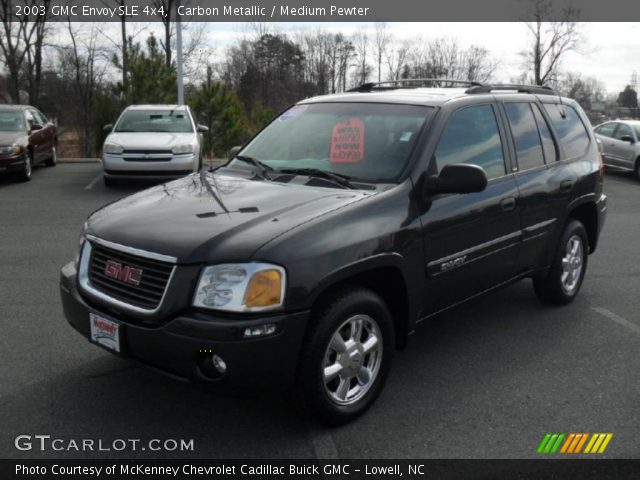 2003 GMC Envoy SLE 4x4 in Carbon Metallic