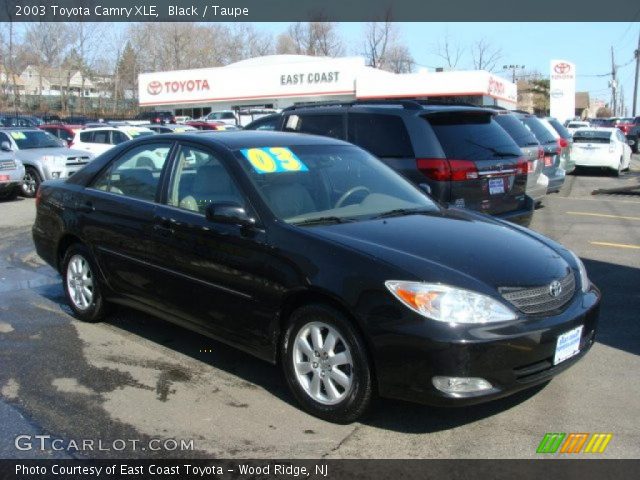 2003 Toyota Camry XLE in Black