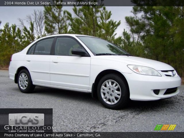 2004 Honda Civic LX Sedan in Taffeta White