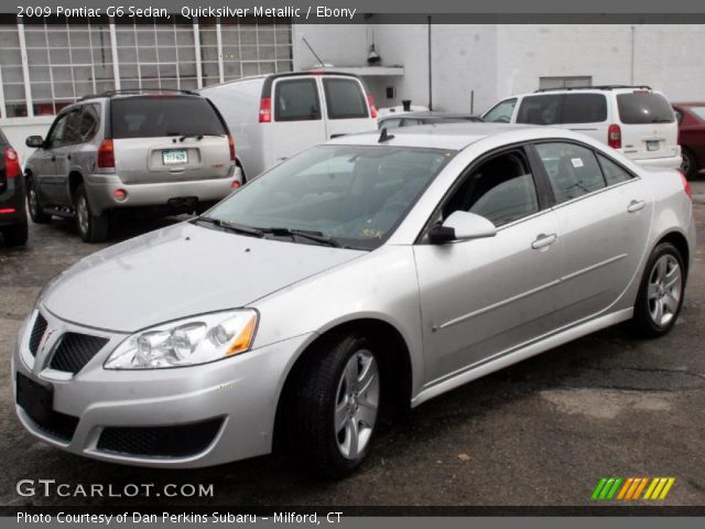 2009 Pontiac G6 Sedan in Quicksilver Metallic