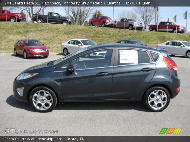 2011 Ford Fiesta SES Hatchback in Monterey Grey Metallic