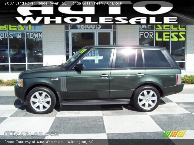 2007 Land Rover Range Rover HSE in Tonga Green Pearl