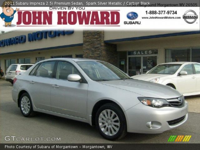 2011 Subaru Impreza 2.5i Premium Sedan in Spark Silver Metallic