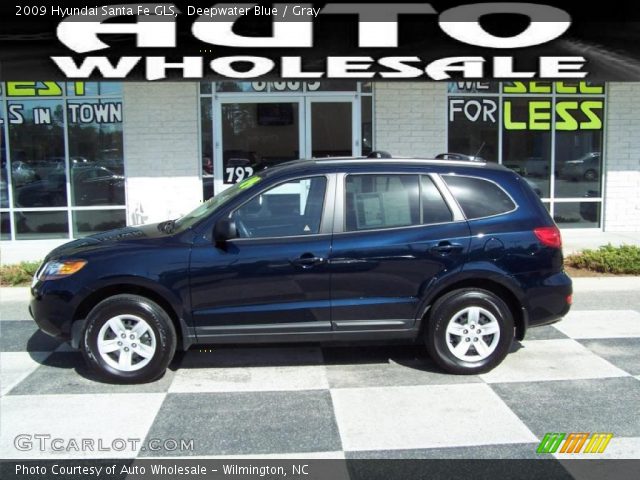 2009 Hyundai Santa Fe GLS in Deepwater Blue