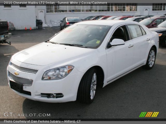 2010 Chevrolet Malibu LTZ Sedan in Summit White