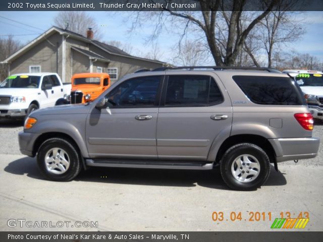 2002 Toyota Sequoia Limited in Thunder Gray Metallic