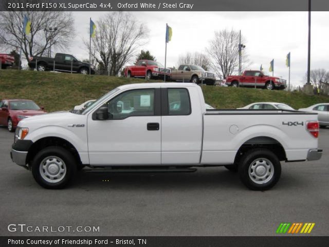 2011 Ford F150 XL SuperCab 4x4 in Oxford White