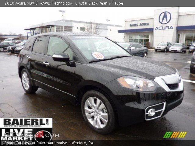2010 Acura RDX SH-AWD Technology in Crystal Black Pearl