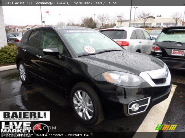 2011 Acura RDX Technology SH-AWD in Crystal Black Pearl