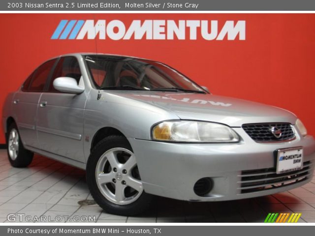 2003 Nissan Sentra 2.5 Limited Edition in Molten Silver