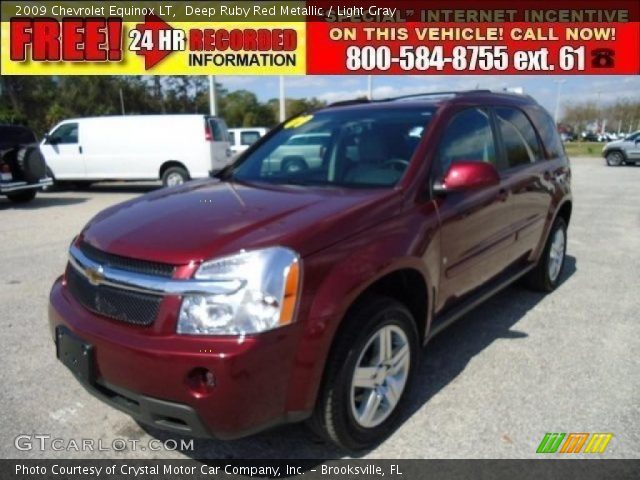2009 Chevrolet Equinox LT in Deep Ruby Red Metallic