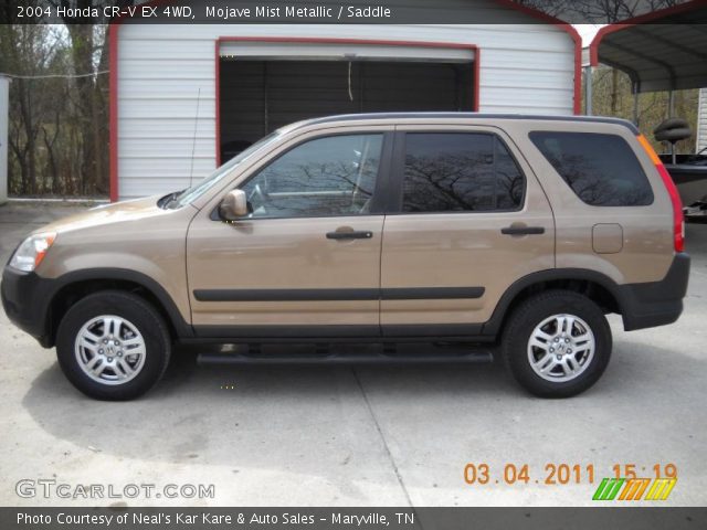 2004 Honda CR-V EX 4WD in Mojave Mist Metallic