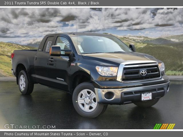 2011 Toyota Tundra SR5 Double Cab 4x4 in Black