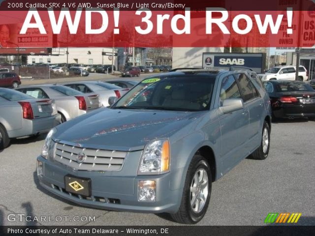 2008 Cadillac SRX 4 V6 AWD in Sunset Blue