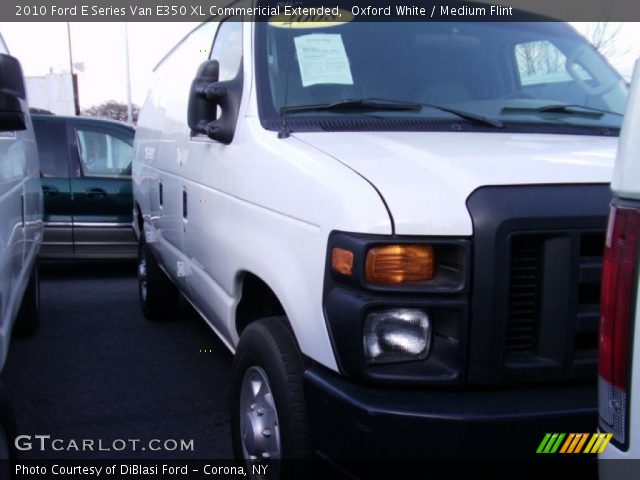 2010 Ford E Series Van E350 XL Commericial Extended in Oxford White