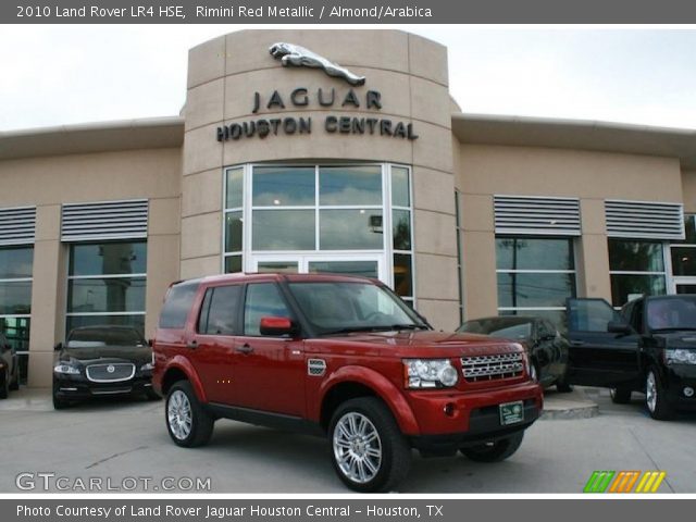 2010 Land Rover LR4 HSE in Rimini Red Metallic