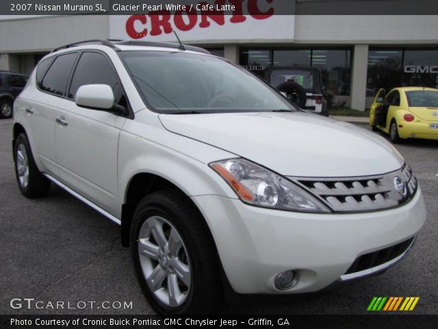 2007 Nissan Murano SL in Glacier Pearl White