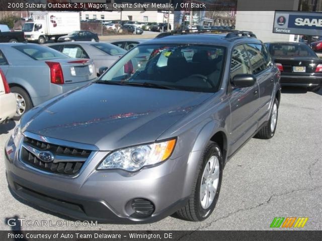 2008 Subaru Outback 2.5i Wagon in Quartz Silver Metallic