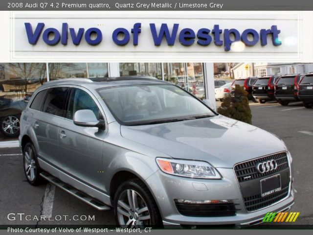 2008 Audi Q7 4.2 Premium quattro in Quartz Grey Metallic