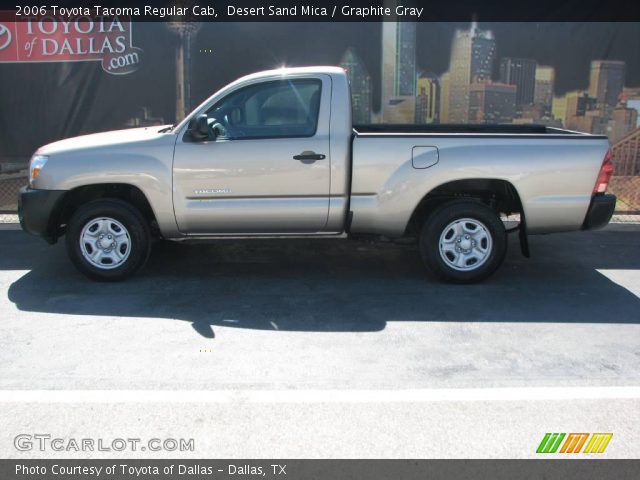 2006 Toyota Tacoma Regular Cab in Desert Sand Mica