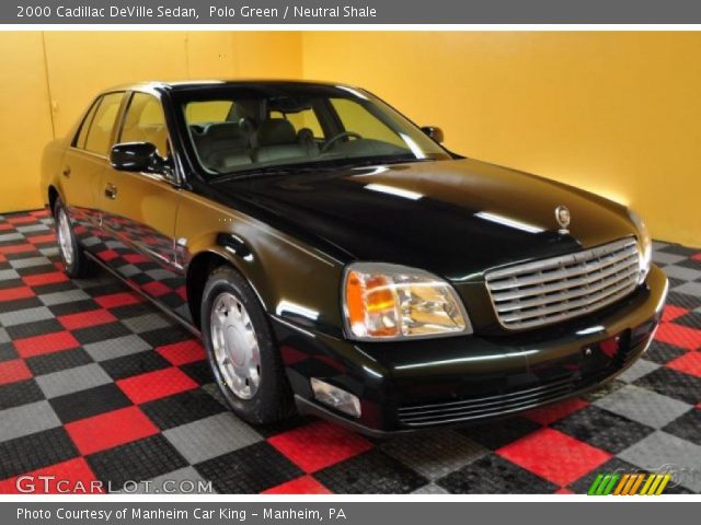 2000 Cadillac DeVille Sedan in Polo Green