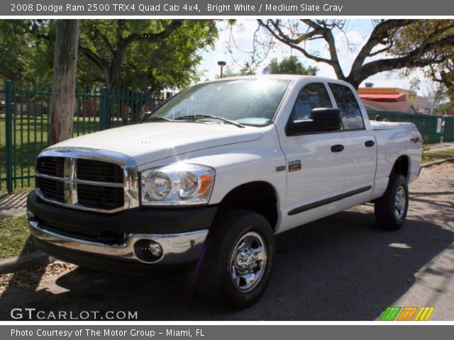 2008 Dodge Ram 2500 TRX4 Quad Cab 4x4 in Bright White