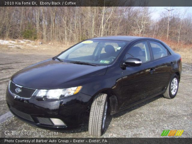 2010 Kia Forte EX in Ebony Black