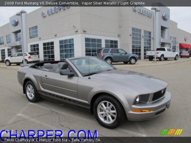 2008 Ford Mustang V6 Deluxe Convertible in Vapor Silver Metallic