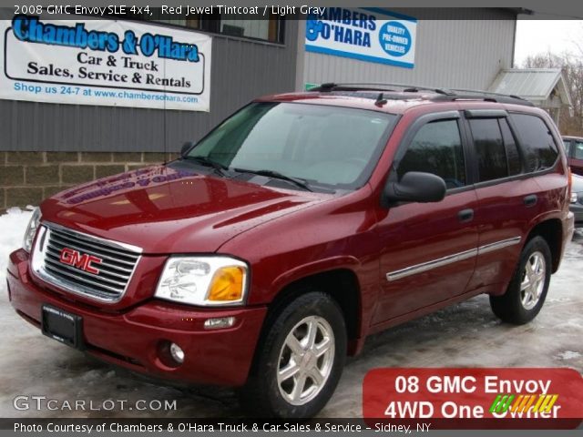 2008 GMC Envoy SLE 4x4 in Red Jewel Tintcoat