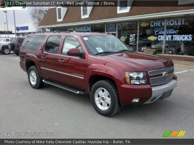 2011 Chevrolet Suburban LT 4x4 in Red Jewel Tintcoat