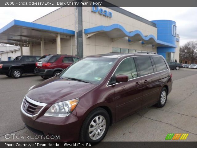 2008 Honda Odyssey EX-L in Dark Cherry Pearl