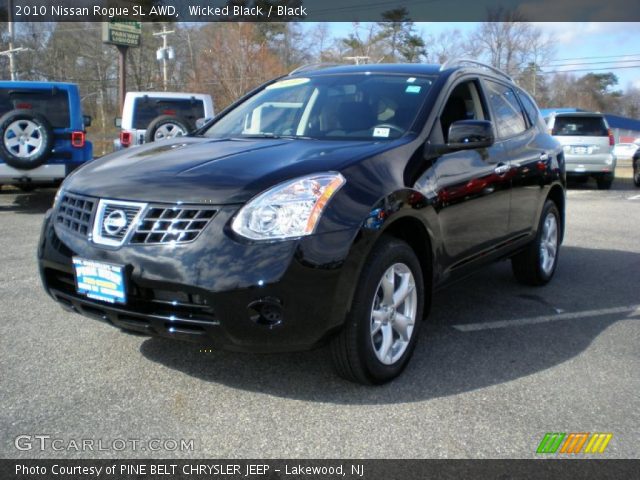 2010 Nissan Rogue SL AWD in Wicked Black