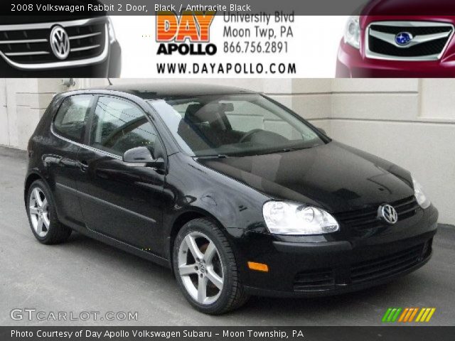 2008 Volkswagen Rabbit 2 Door in Black