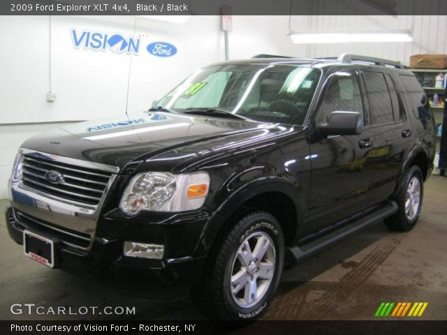 2009 Ford Explorer XLT 4x4 in Black