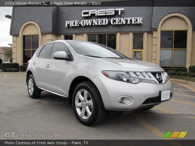2009 Nissan Murano SL in Brilliant Silver Metallic