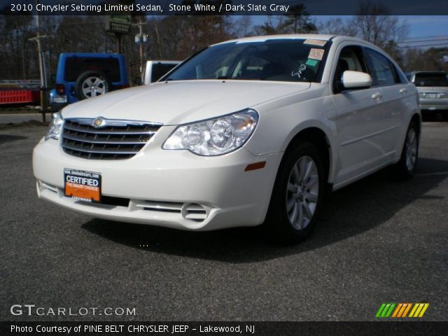 2010 Chrysler Sebring Limited Sedan in Stone White